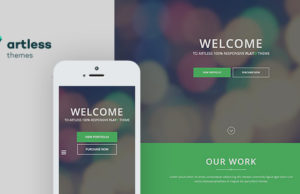 Flato – Parallax One Page WordPress Vorlage