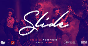 Folie – Musik WordPress Layout
