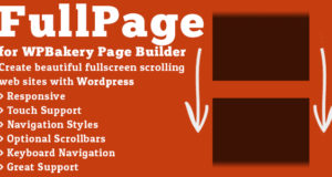 FullPage für WPBakery Page Builder (ehemals Visual Composer)