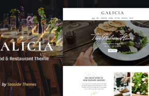 Galizien – Restaurant WordPress Vorlage