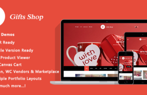 Geschenke Shop – Geschenk und Souvenir WooCommerce WordPress Layout