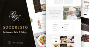GoodResto – Restaurant WordPress Vorlage + Woocommerce