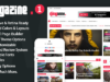 HTmagazine - Moderne Magazin, Nachrichten & Blog WordPress Template