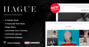 Haag - Lifestyle & Magazin WordPress Template