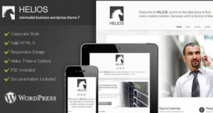 Helios – Minimalist Business WordPress Vorlage 7