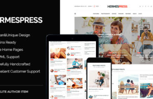 HermesPress – Magazin / Zeitung WordPress Layout