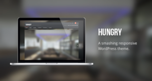 Hungrig: Responsive / Gut aussehend WordPress Template