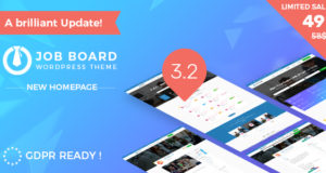Job Board WordPress Layout – InJob