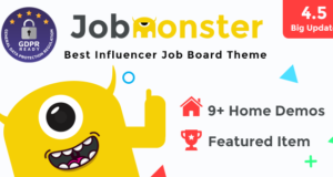 Jobmonster – Job Board WordPress Layout