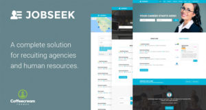Jobseek – Job Board WordPress Template