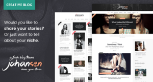 Johansen – Kreatives Nischen-Blog-Thema