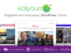 Kolyoum - Zeitung WordPress Layout