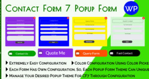 Kontakt Formular 7 Popup Form