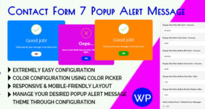 Kontaktformular 7 Popup-Warnmeldung