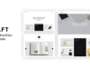 Kraft - Minimales Portfolio WordPress Layout