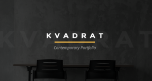 Kvadrat – Zeitgenössisches Portfolio