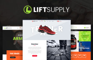 LiftSupply – Creative Single Produkt WooCommerce WordPress Layout