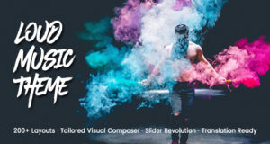 Loud – Ein modernes WordPress-Template für die Musikindustrie