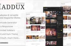Maddux | Responsive Nachrichten, Magazine & Blog Template