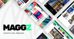 Maggz - Ein kreatives virales Magazin und Blog Template