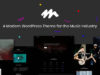 Marly - Ein modernes WordPress Template für die Musikindustrie