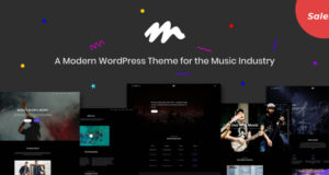 Marly – Ein modernes WordPress Template für die Musikindustrie