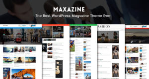 Maxazine - Nachrichten, Zeitschrift u. Blog-WordPress-Thema