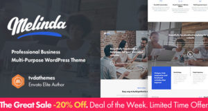 Melinda – Professionelles Business-Mehrzweck-WordPress-Template