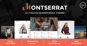 Montserrat – Mehrzweck modernes WordPress Template