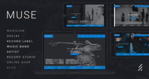 Muse – Musik-WordPress-Layout