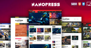 Nanopress - WordPress Responsives Blog & Magazin Layout