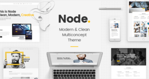 Node – Modern & Clean Multi-Concept Template