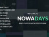 NowaDays - Mehrzweck One / Multipage WordPress Template