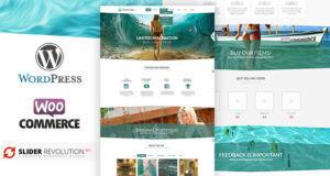 OceanPlaza WooCommerce Parallax Thema