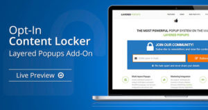 Opt-In Content Locker – Mehrschichtige Popups Add-On