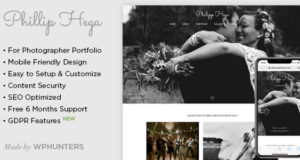 PH – Responsive Hochzeitsfotografie WordPress Vorlage