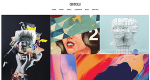 Portfolio WordPress Vorlage – Gnoli