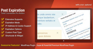 Post Ablauf – Das Countdown Pro Addon
