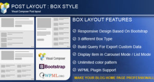 Post-Layout: Boxstil für Visual Composer