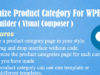 Produktkategorie für WPBakery Page Builder (Visual Composer) anpassen