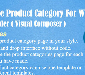Produktkategorie für WPBakery Page Builder (Visual Composer) anpassen