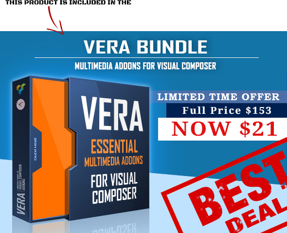 Vera - Essential Multimedia Addons für Visual Composer