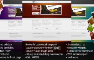 Prosto – Business & Portfolio, CMS WordPress Thema