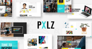 Pxlz – Ein frisches Mehrzweck-Kreativthema