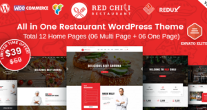 RedChili – Restaurant WordPress Layout für Restaurant, Essen & Cafe