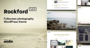 Rockford – Vollbild Fotografie WordPress Template