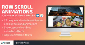 Row Scroll Animationen für den WPBakery Page Builder (ehemals Visual Composer)