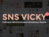 SNS Vicky - Kosmetik WooCommerce WordPress Layout