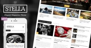 STELLA – Sauberes Blog / Nachrichten / Responsives Thema des Magazins