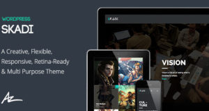 Skadi – Creative & Retina Mehrzweckthema